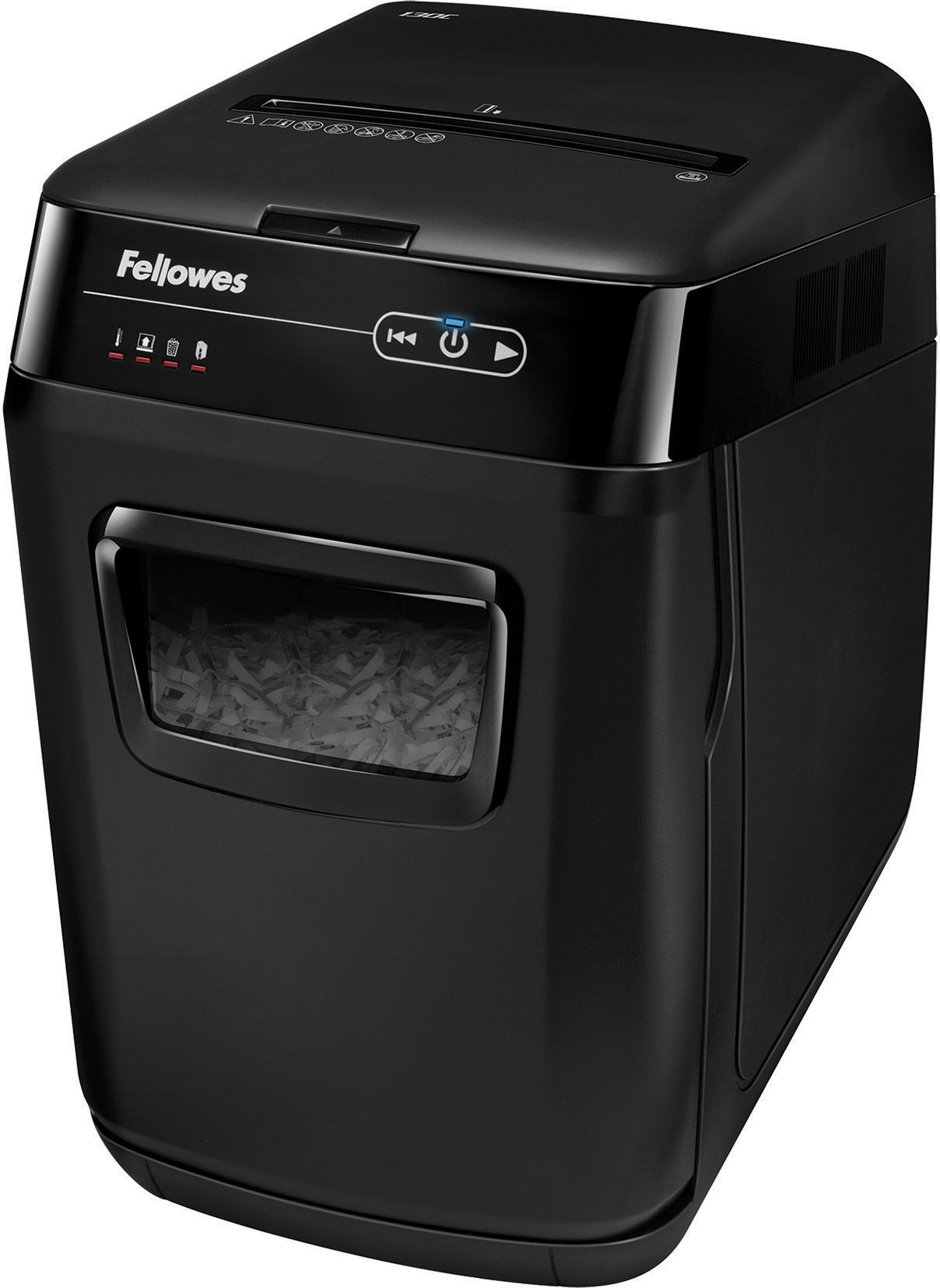 Fellowes Destructeur de documents AutoMax 150C coupe croisée DIN P4 - 150 feuilles - corbeille 32L