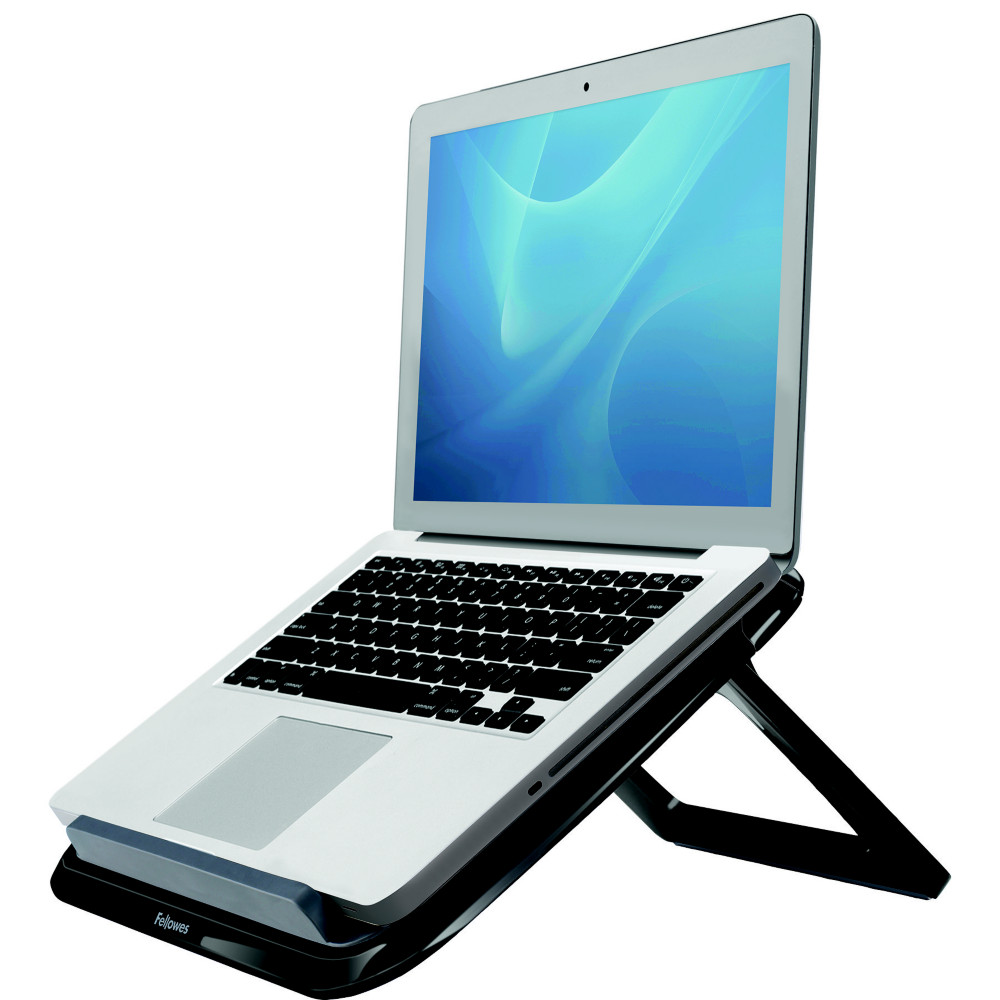 Fellowes Support QuickLift pour ordinateur portable, I-Spire Series - Noir