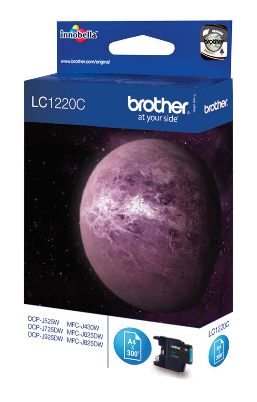 Brother LC1220C Cartouche dencre Cyan - vue 4