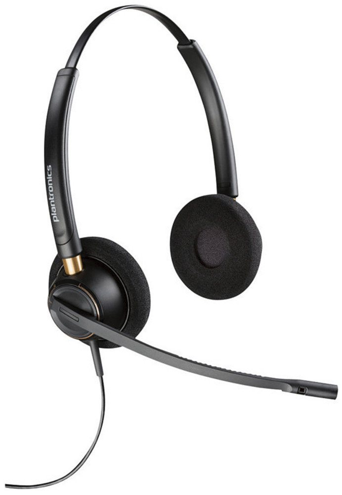 Poly HW520 EncorePro Duo Casque filaire QD