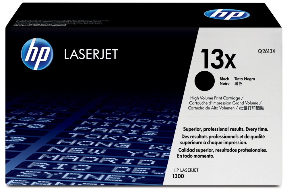 HP 13X Toner authentique grande capacit Q2613X - Noir
