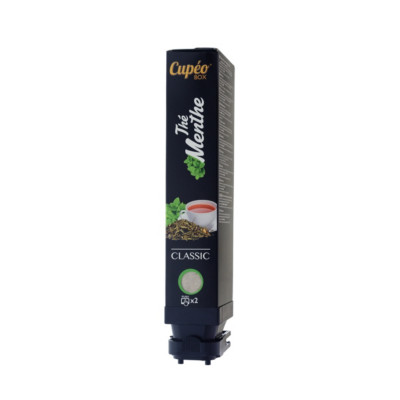 Cupéo Cartouche thé menthe pour distributeur boisson chaude JEDE - 145 tasses