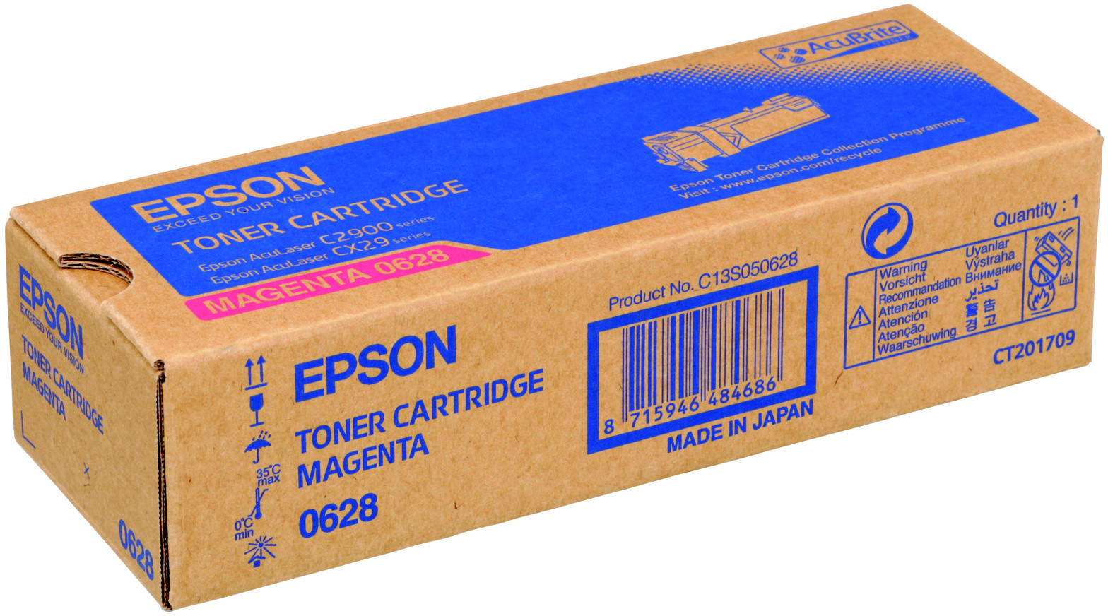 Epson 0628 Toner original C13S050628 - Magenta