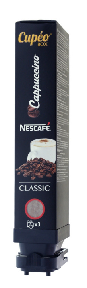 Cupo Cartouche cappuccino cacao pour distributeur boisson chaude JEDE - 53 tasses
