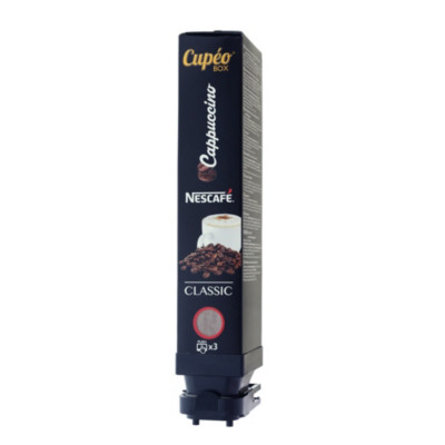 Cupéo Cartouche cappuccino cacao pour distributeur boisson chaude JEDE - 62 tasses