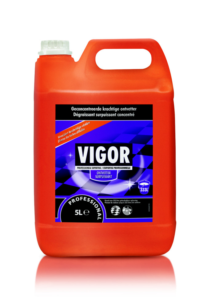 Vigor Bidon de dtergent liquide concentr professionnel - 5 l