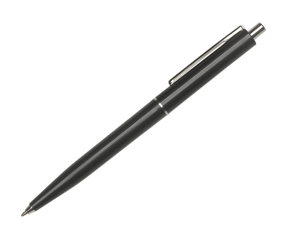 Stylo bille rtractable pointe fine 0,7 mm - Noir
