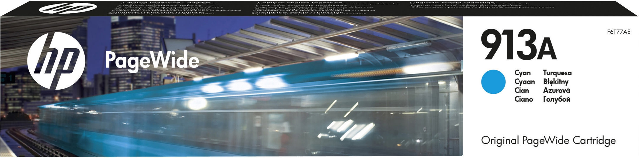 HP PageWide F6T77AE Cyan - vue 8
