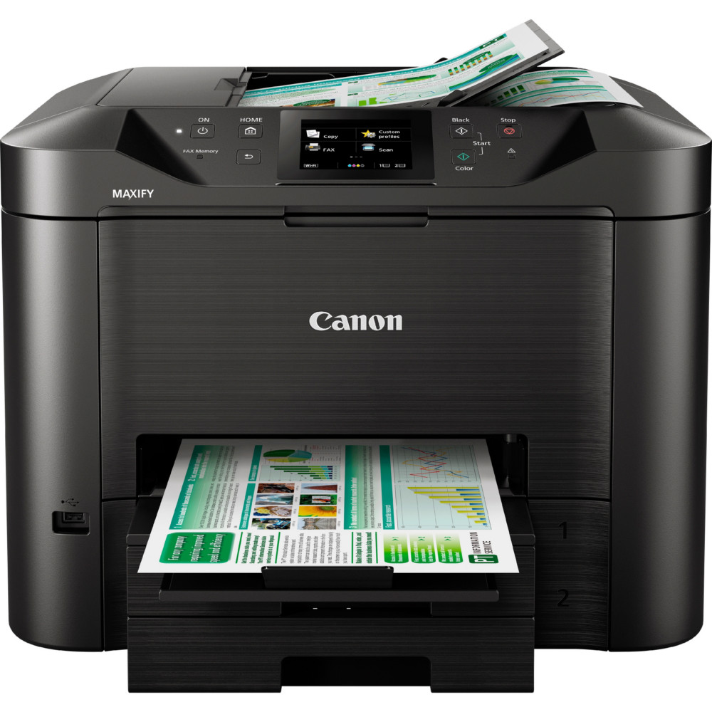 Canon Maxify MB5450 imprimante multifonction jet d'encre couleur A4 - Wifi, rseau, usb
