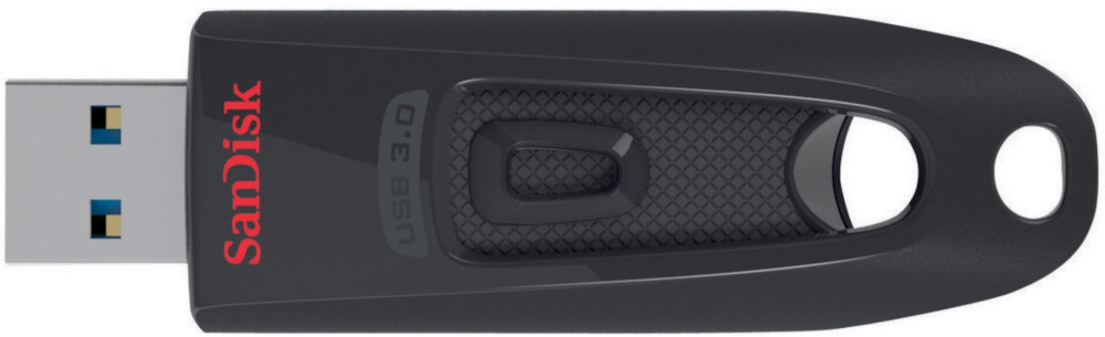 SanDisk Cl USB 3.0 Ultra - 128 Go - Noir