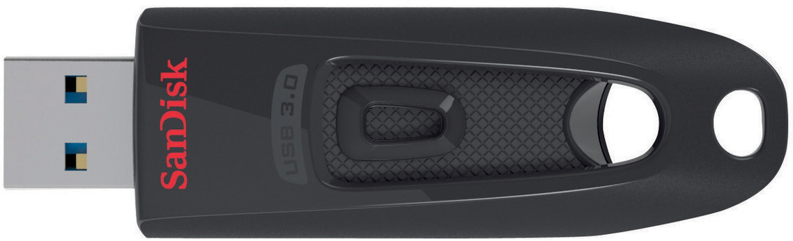 SanDisk Clé USB 3.0 Ultra - 128 Go - Noir
