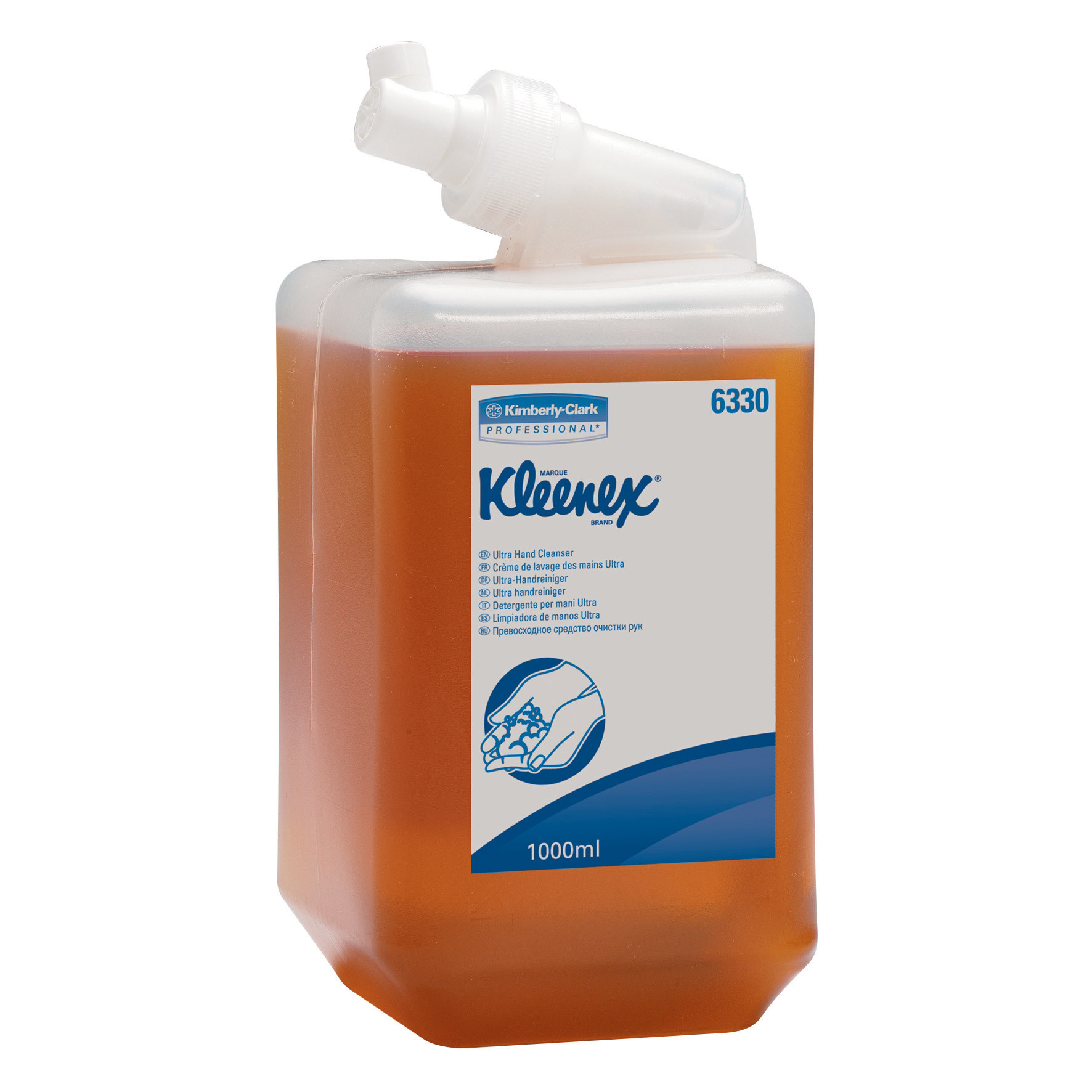 Kleenex Cassette de savon pour les mains Ultra 1 l couleur ambre