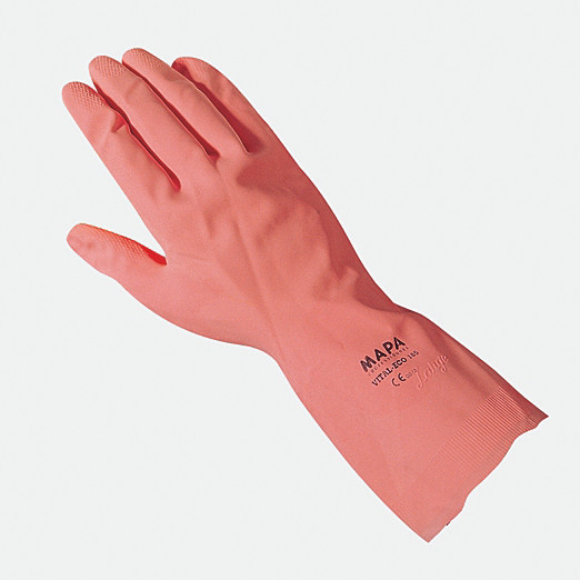 Mapa Gants de mnage Vital 115 - Rose - Taille 7 - Lot de 10 paires