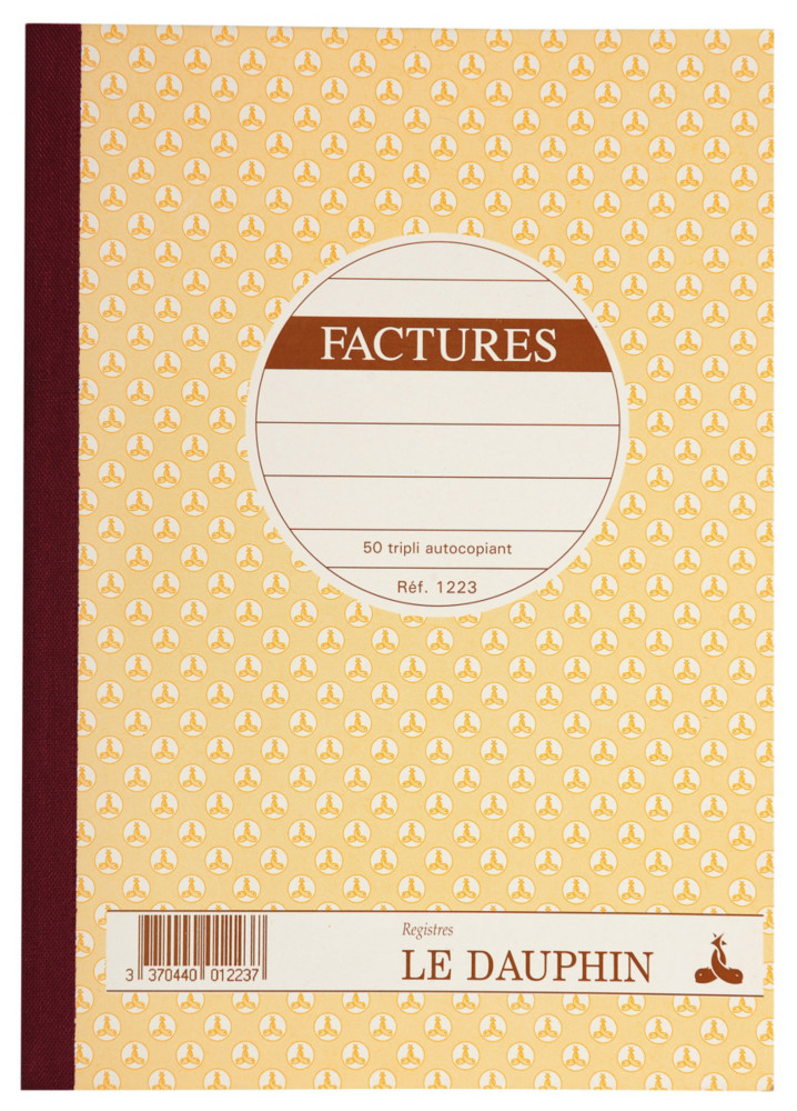 REGISTRES LE DAUPHIN Manifold autocopiant 
