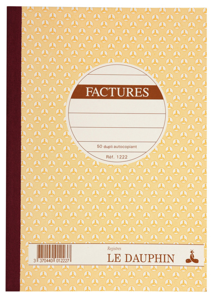 REGISTRES LE DAUPHIN Manifold autocopiant 