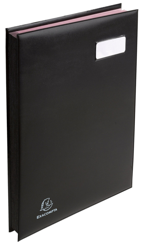 Exacompta Parapheur de direction Expans A4 PVC - 16 divisions - Noir