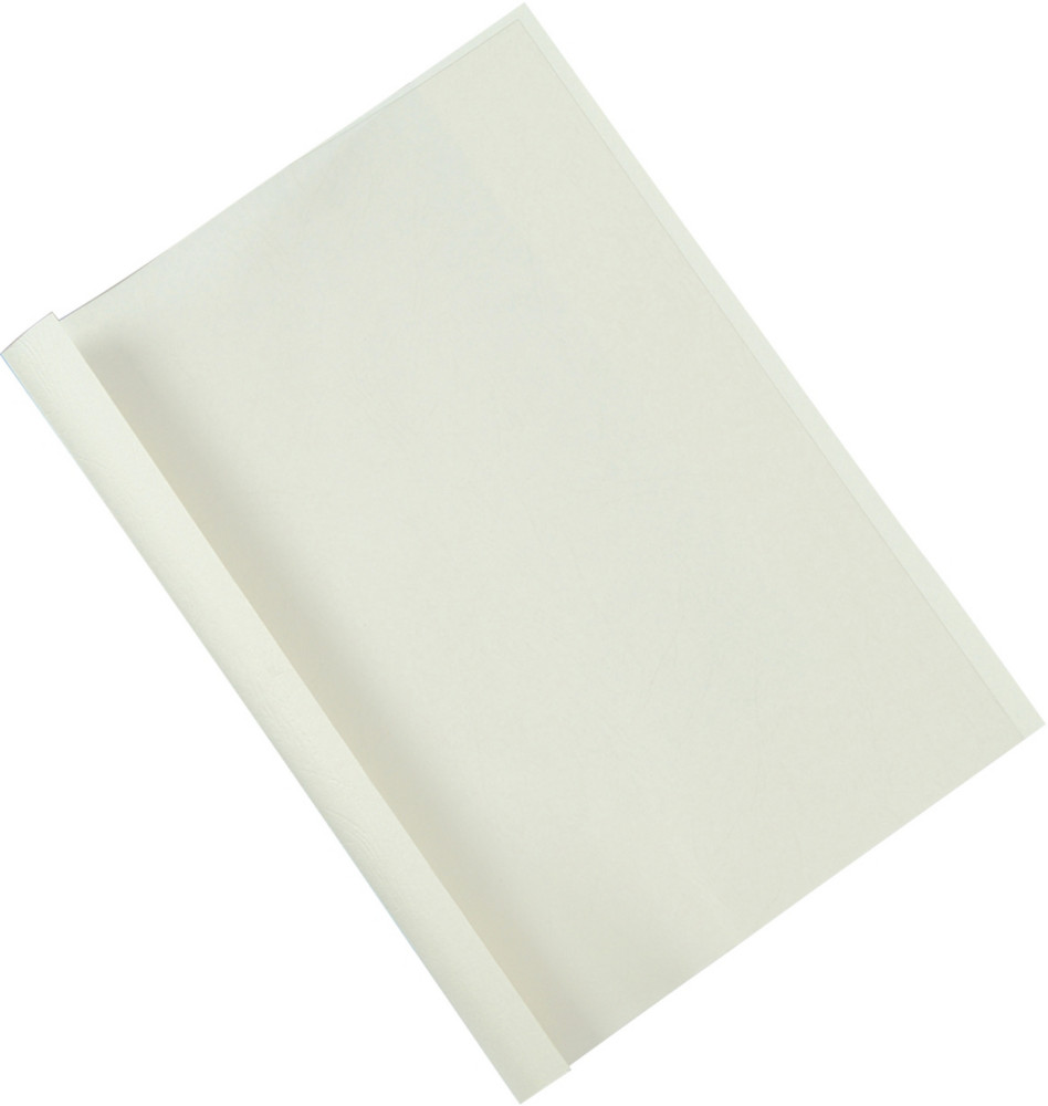Fellowes Couvertures pour reliure thermique - 12 mm - Blanc - Lot de 100