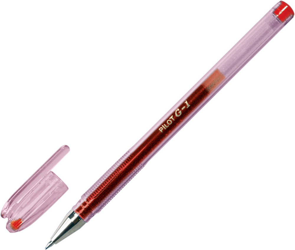 Pilot Stylo  encre gel G1 pointe moyenne 0,7mm - Rouge