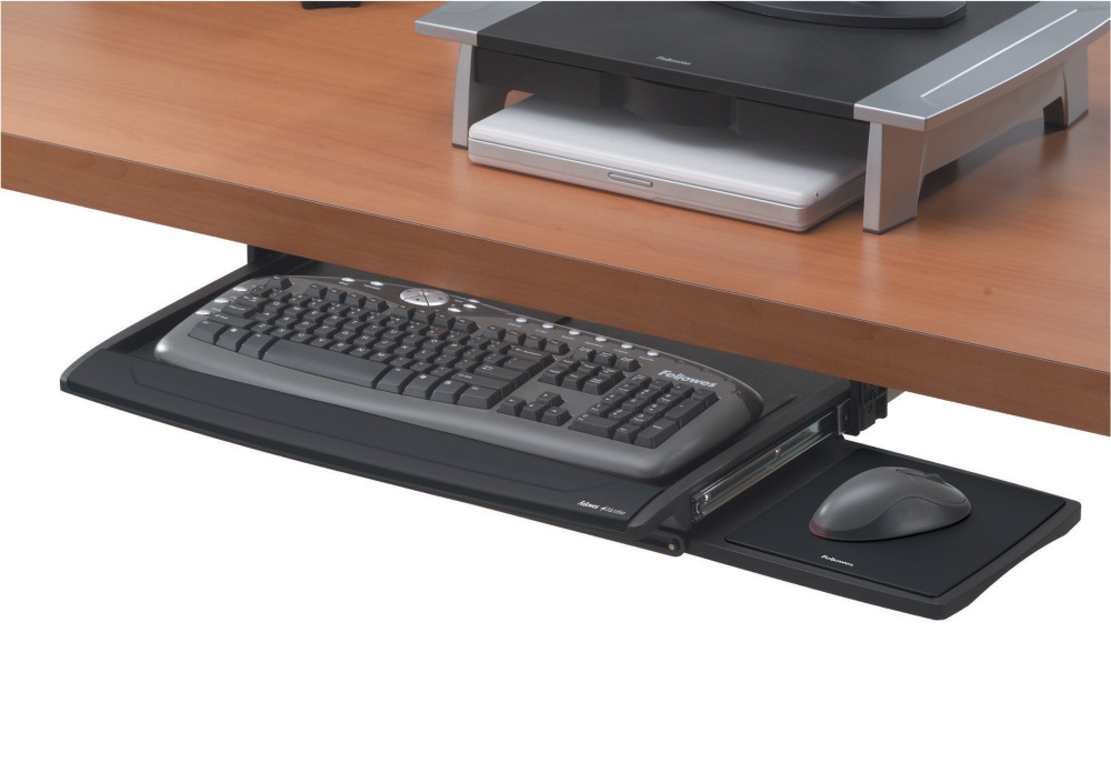 Fellowes Office Suites Deluxe - tiroir pour clavier, noir