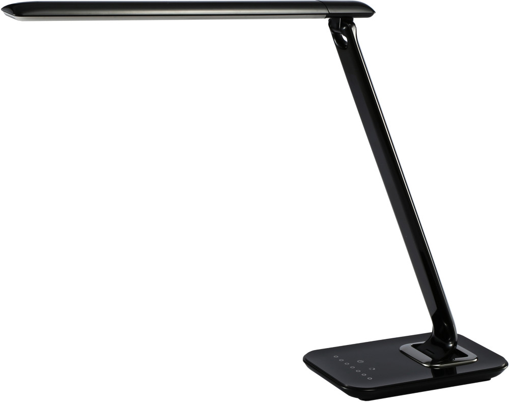 Aluminor Lampe de bureau Bob - Led intgre - 7W - Bras et tte articuls - Noir Laqu