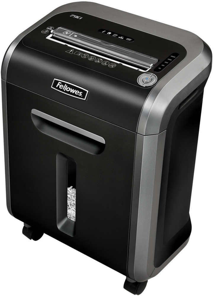 Fellowes Destructeur de documents Powershred 79Ci coupe croise DIN P4 - 16 feuilles - corbeille 23L