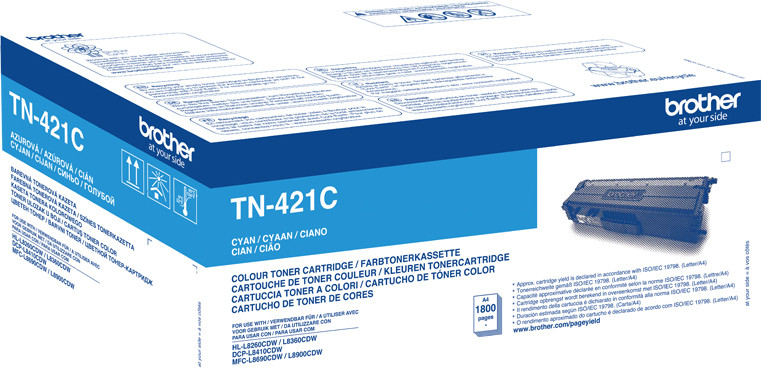 Brother TN421 Toner original - Cyan