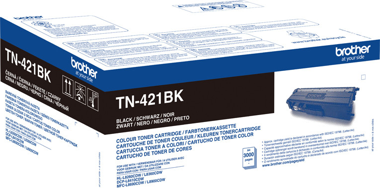 Brother TN421 Toner original - Noir