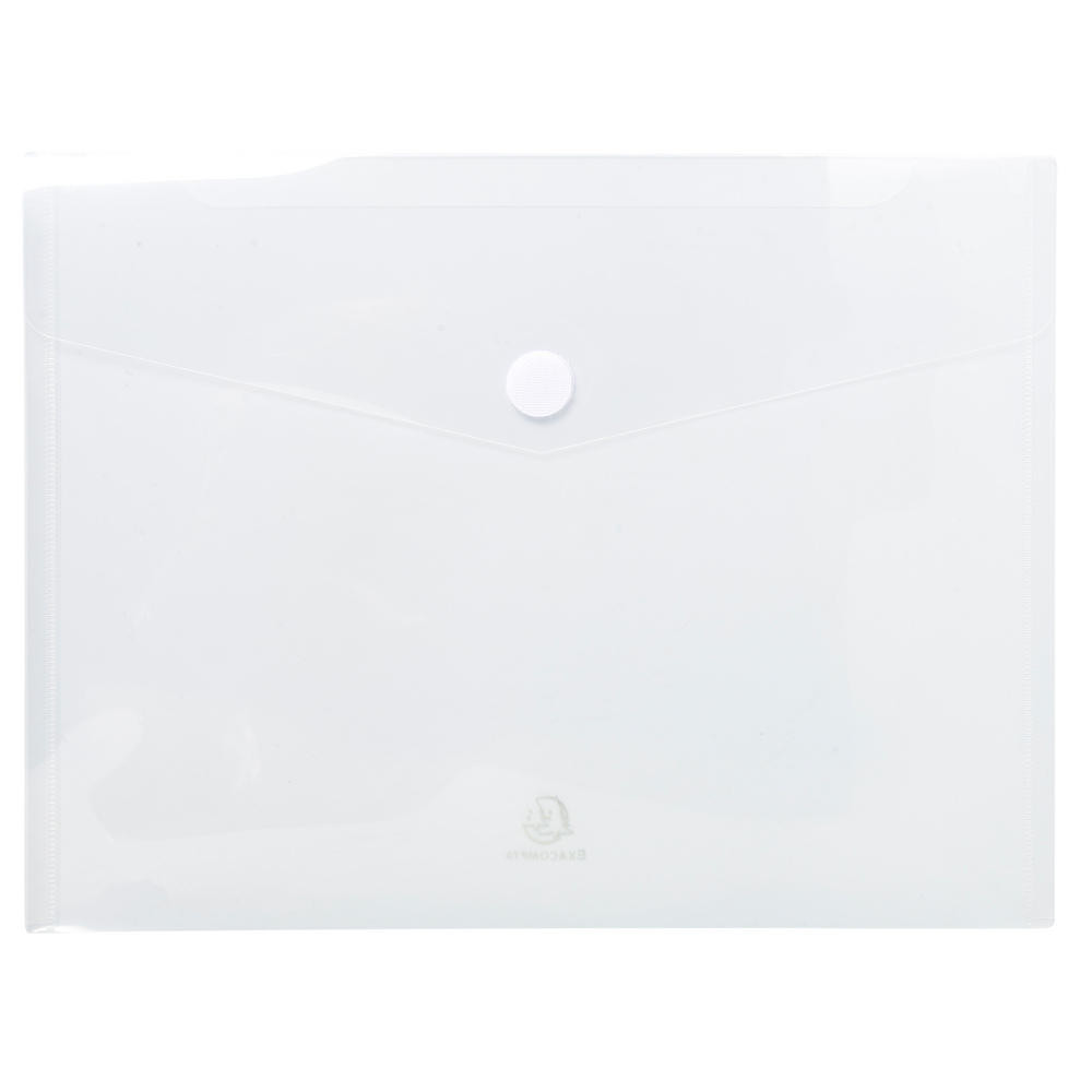 Exacompta Pochette enveloppe A4 Polypropylne incolore - sachet de 5