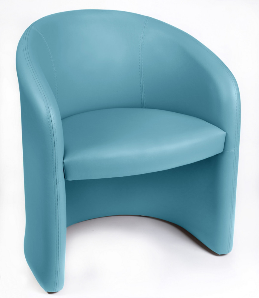 Chauffeuse d'accueil MAJIC 2 Vinyle non feu M1 - Turquoise