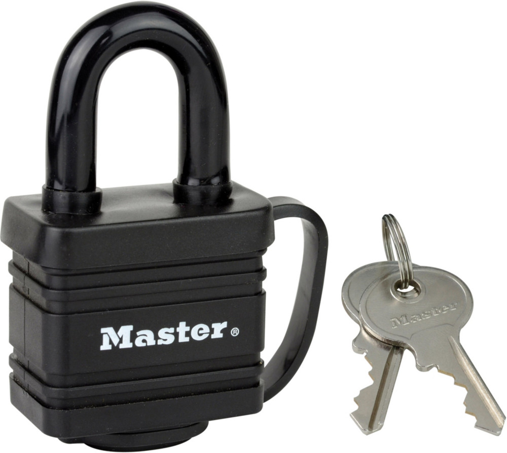 Master Lock Cadenas  cl - 40 mm avec couverture thermoplastique