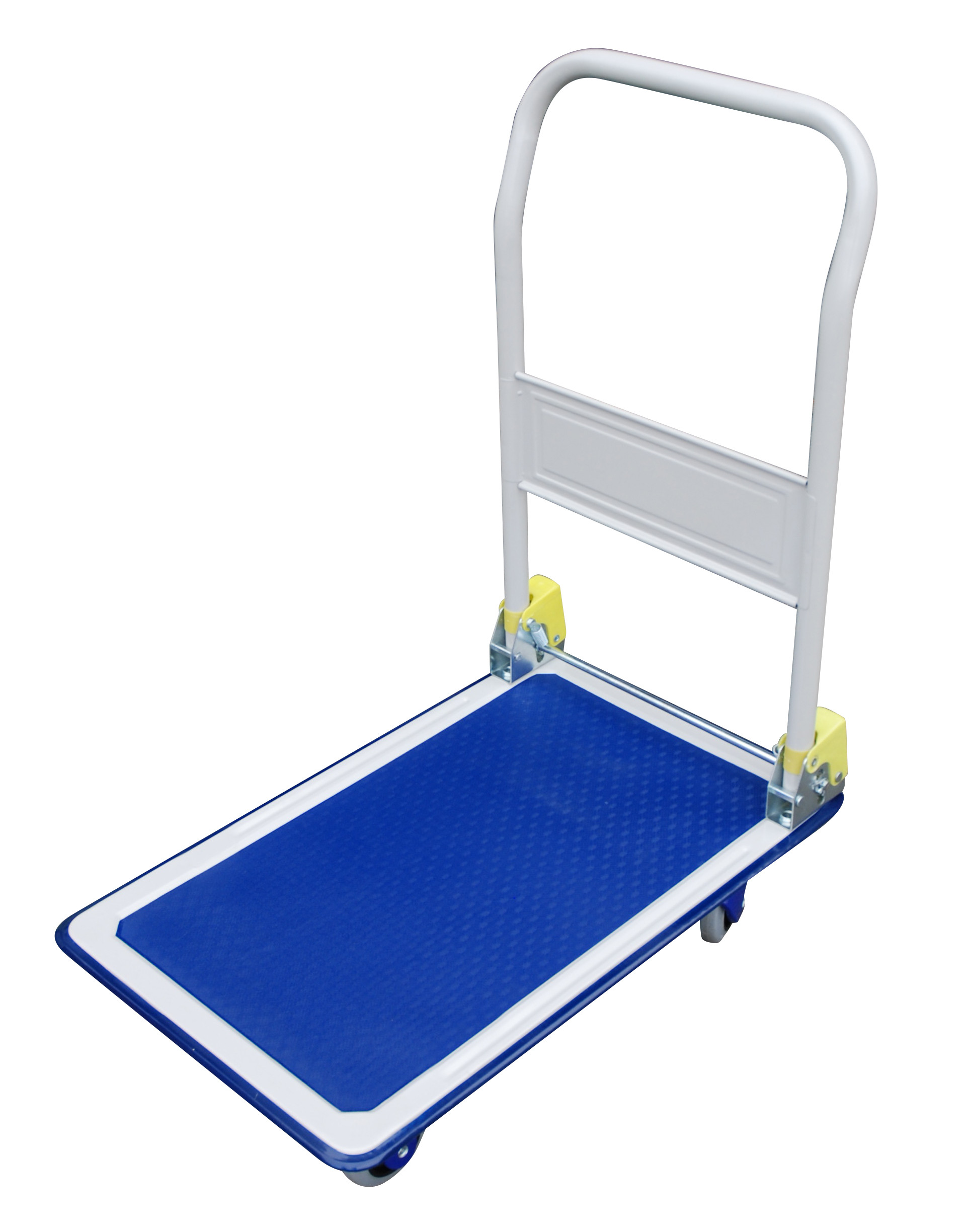 Safetool Chariot pliant silencieux - 150 kg, bleu