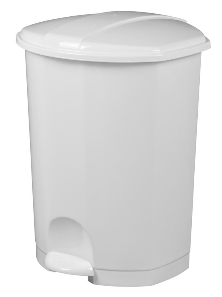 Rossignol Poubelle  pdale Prima, 50 litres - Blanc