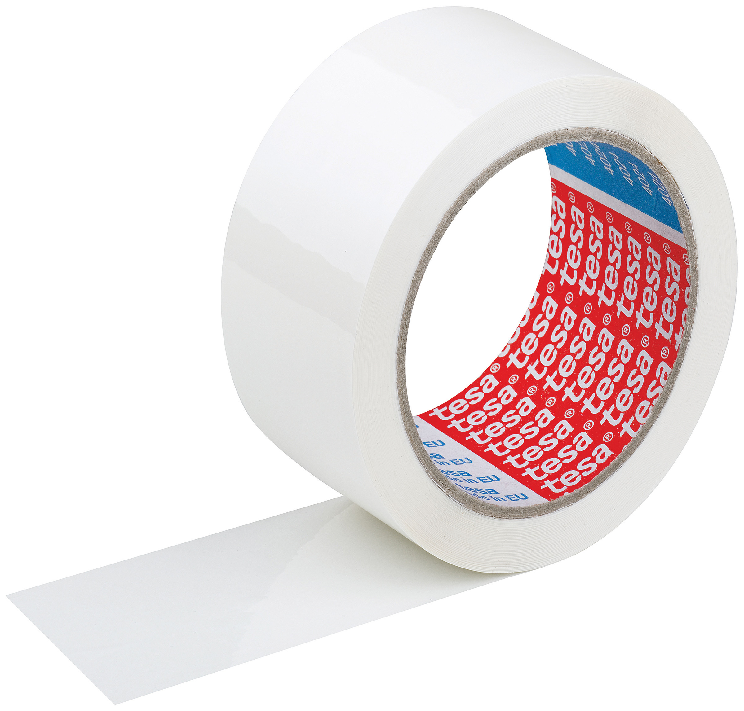 tesa® Ruban adhésif d'emballage tesapack polypropylène silencieux 28 microns - 50 mm x 66 m - Blanc