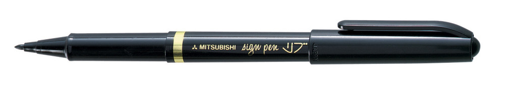 Uni Marqueur permanent pointe ogive 0,7 mm - Bleu