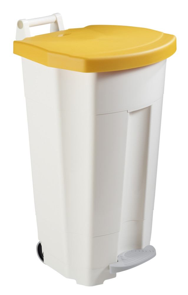 Rossignol Poubelle  pdale Boogy  90 litres - Couvercle Jaune