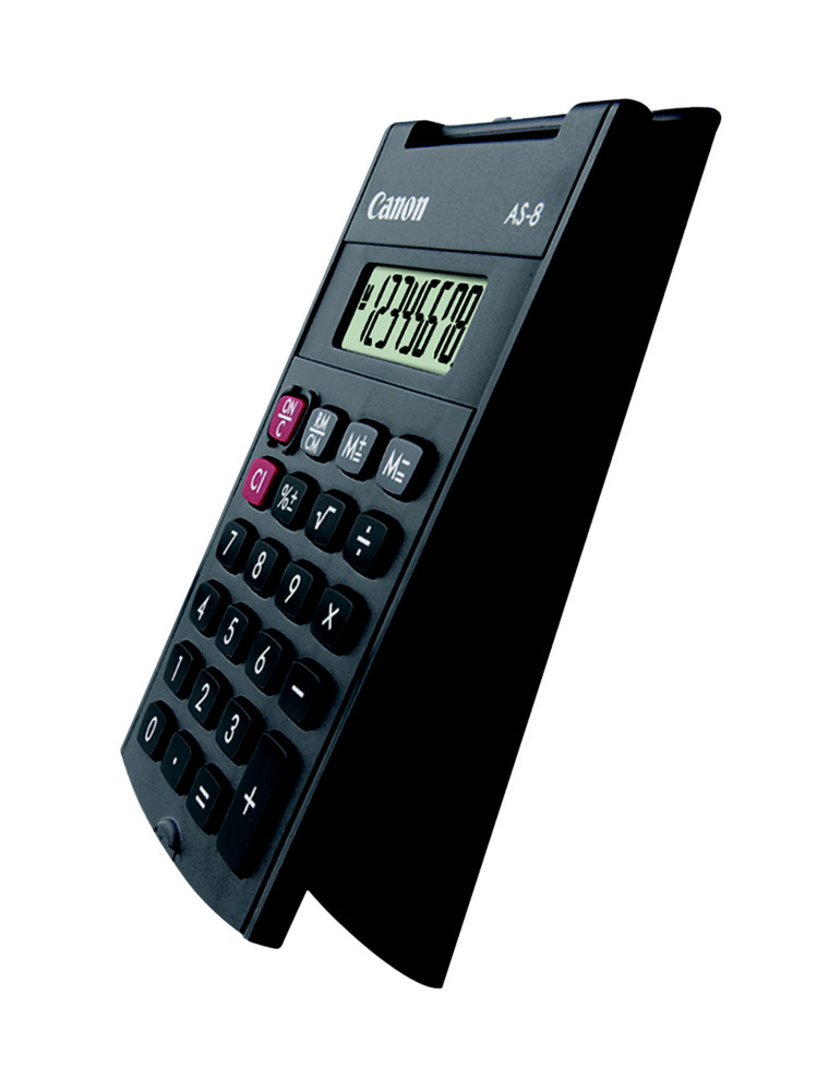 Canon Calculatrice de poche AS-8 - 8 chiffres