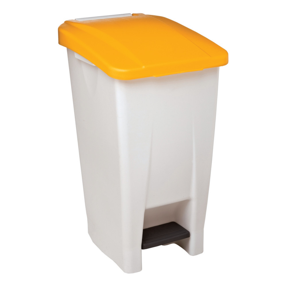 Rossignol Poubelle  pdale Mobily  60 L - Couvercle Jaune