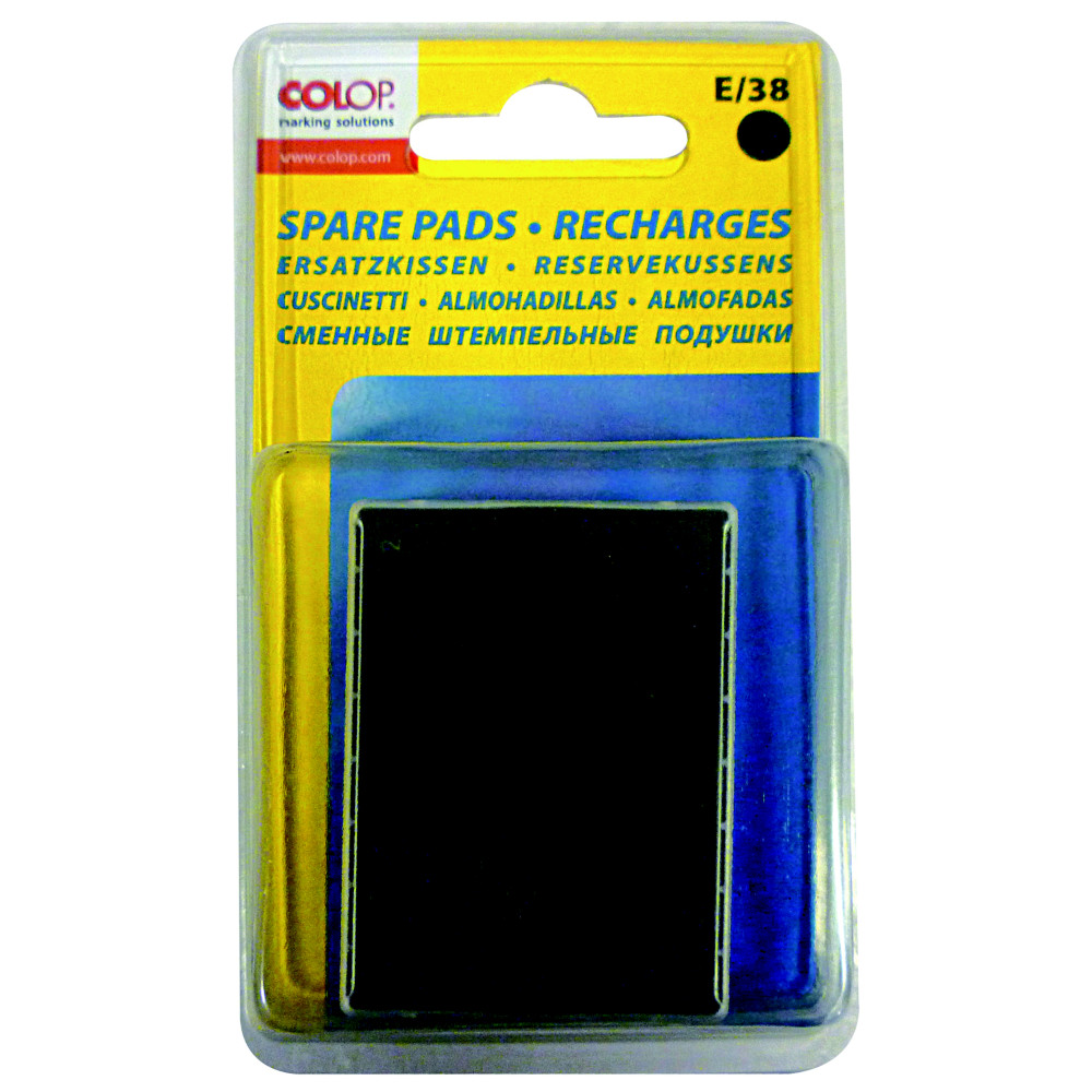 Colop Cassette d'encre pr-encre E/38 pour timbre automatique Printer 38 - Rouge - Lot de 2