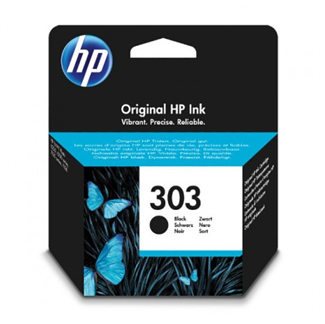 HP 303 Cartouche d'encre authentique T6N02AE - Noir