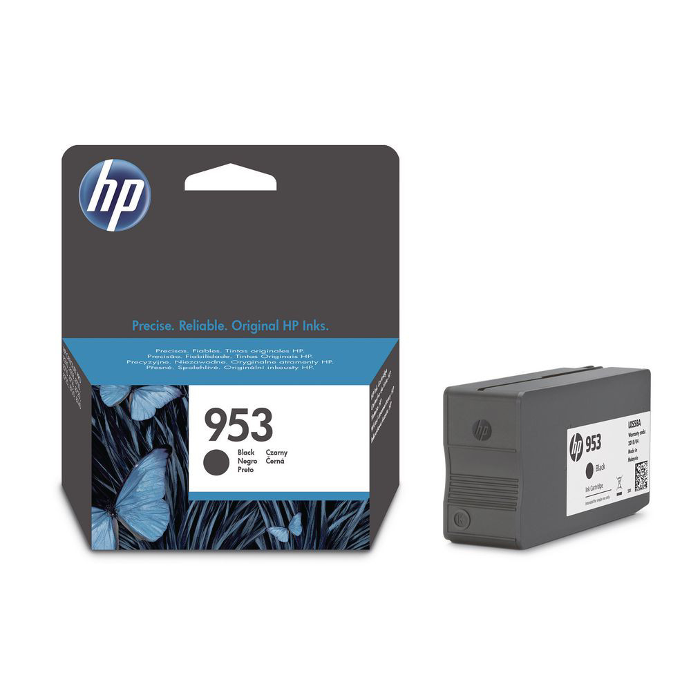 HP 953 Cartouche d'encre authentique L0S58AE - Noir