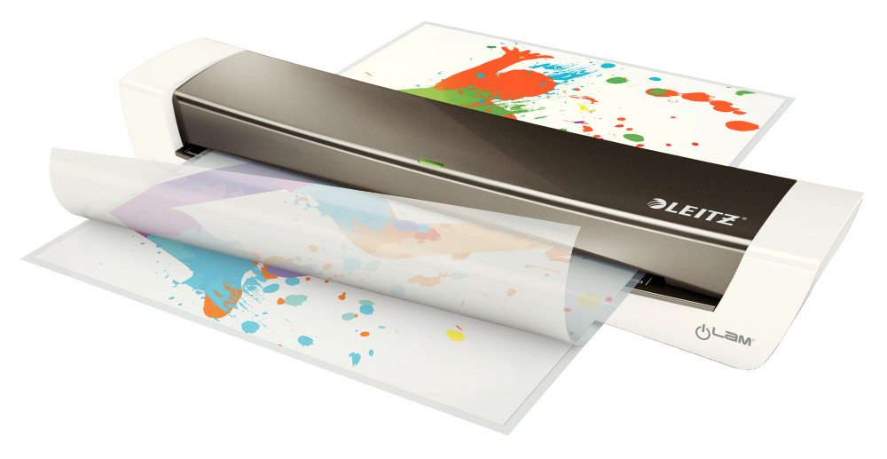Leitz Plastifieuse iLam Home Office - Jusqu'au format A3 - Gris fonc