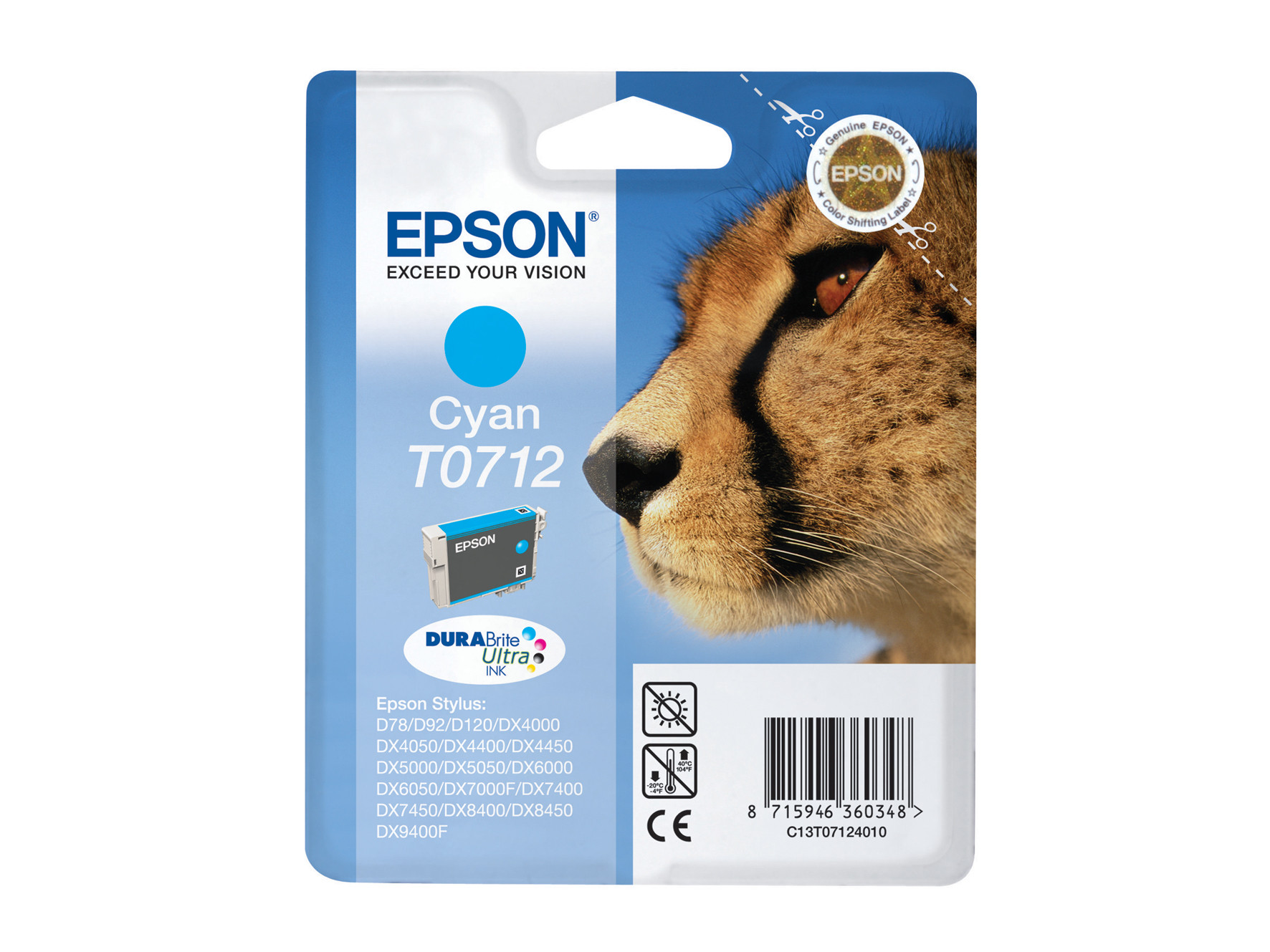 Epson T0712 - vue 8
