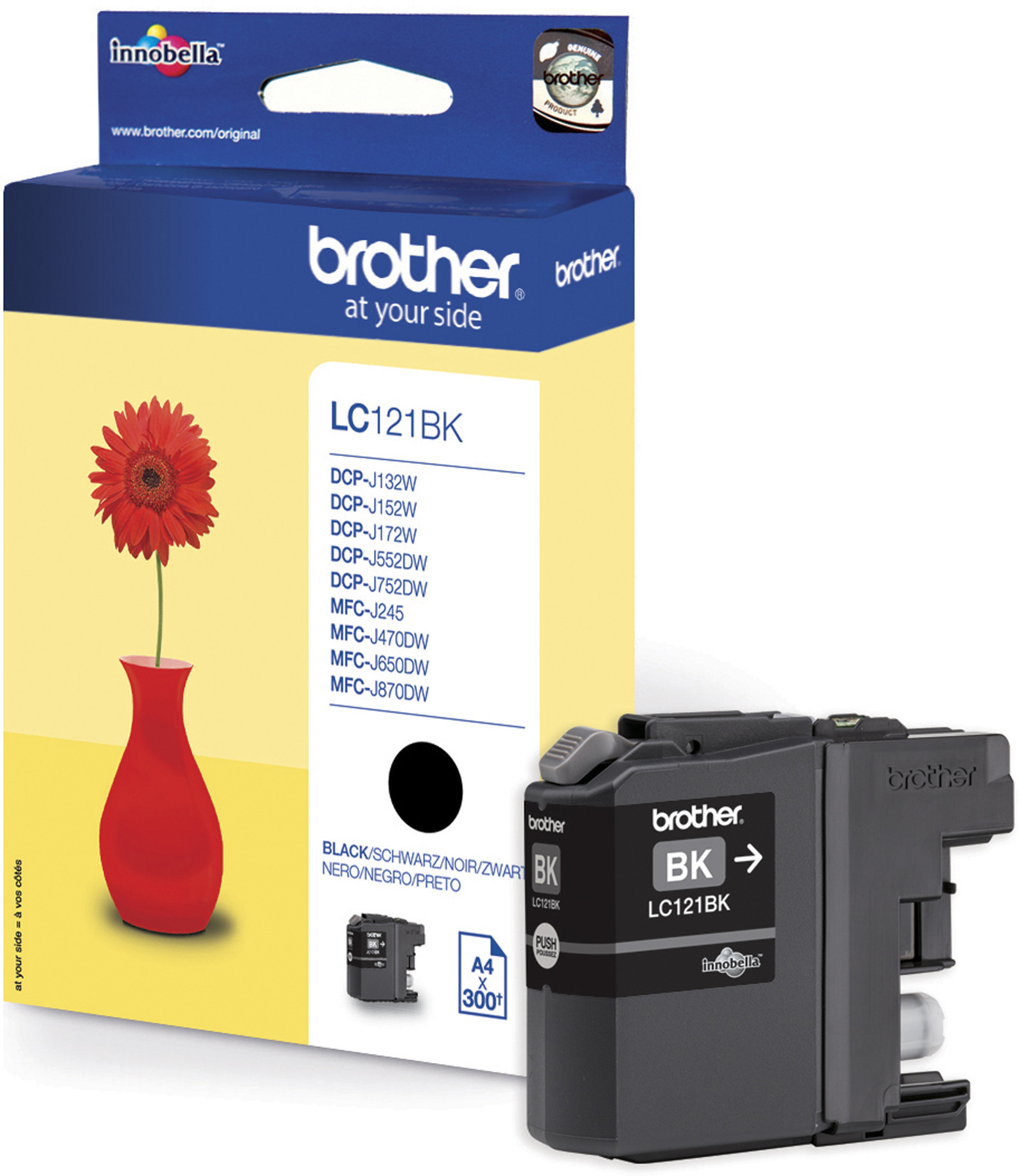 Brother LC121BK - vue 6