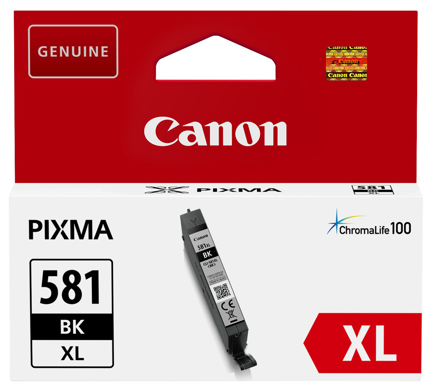 Canon CLI-581XL Cartouche d'encre authentique grande capacité 2052C001 - Noir