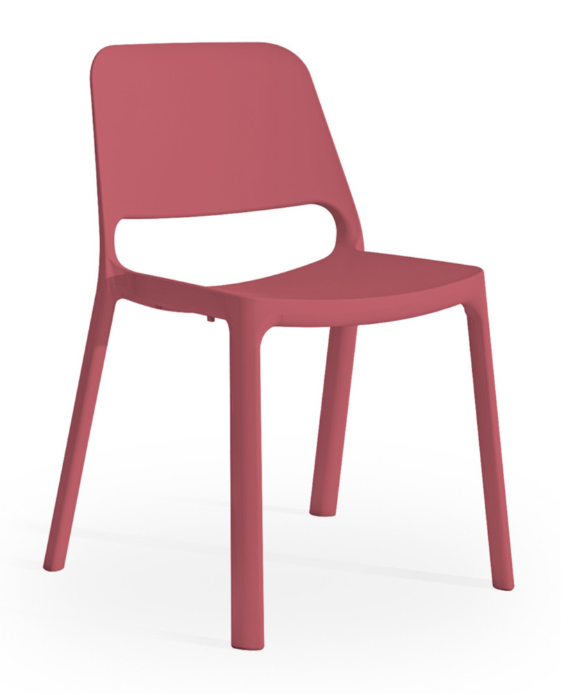 Chaise d'intrieur / extrieur Nuke en Nylon - Rouge