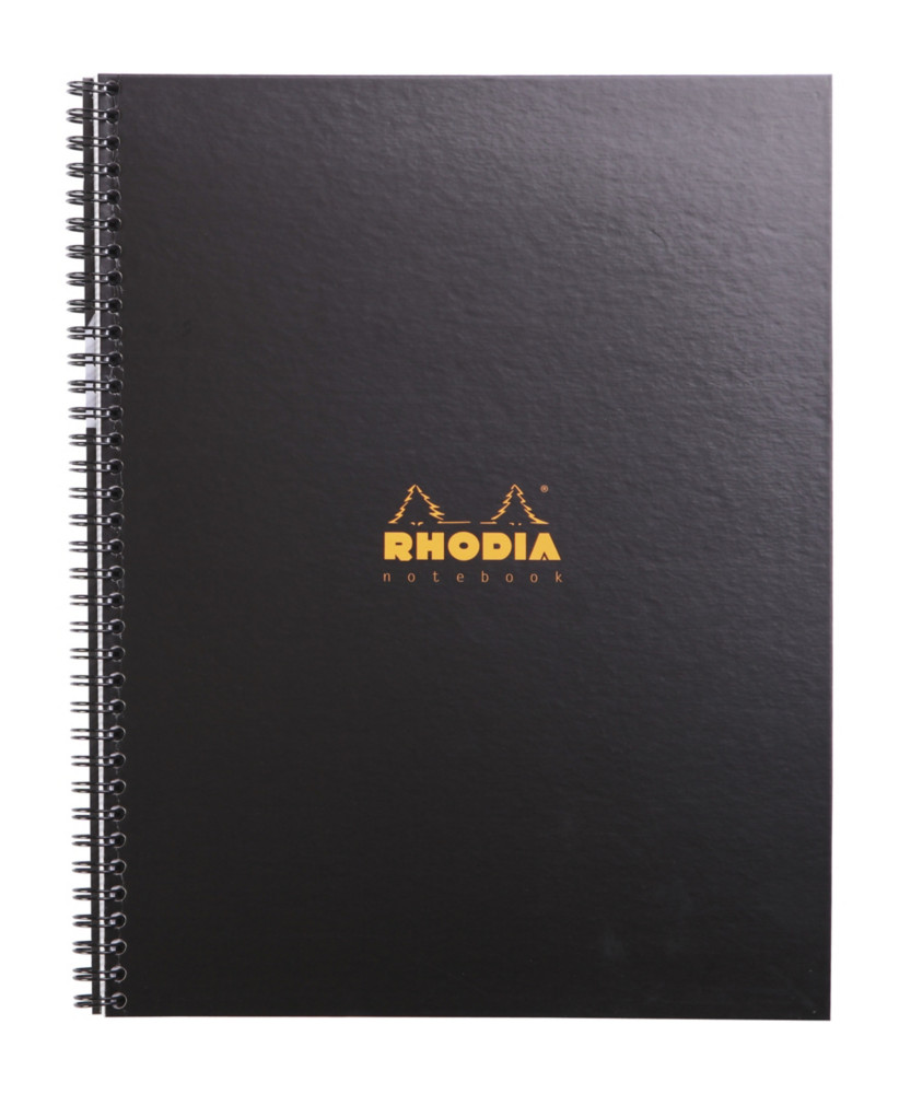 Rhodia Cahier  spirale Rhodiactive Pro Book 21 x 31,8 cm - 90g - Lign marg - 160 pages