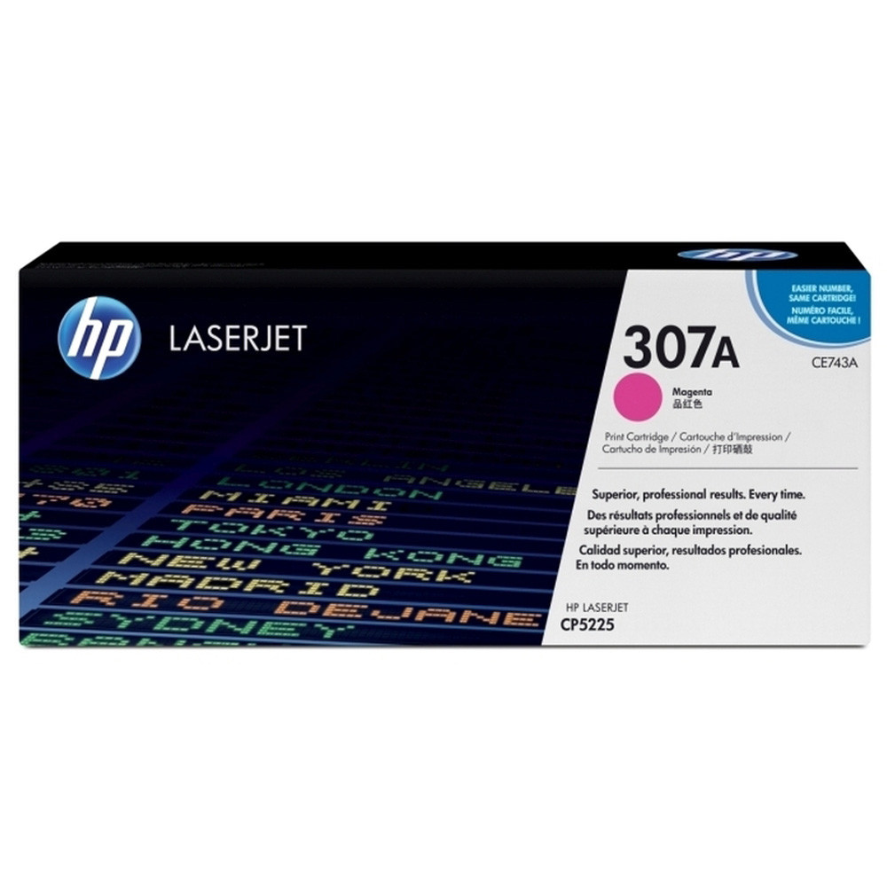 HP 307A Toner authentique CE743A - Magenta