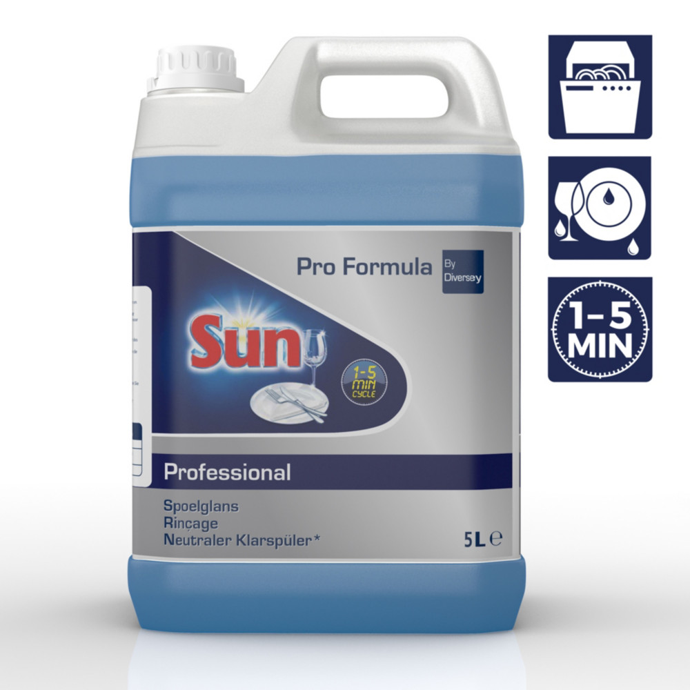 Sun Pro Formula Liquide de rinage lave-vaisselle Bidon 5 L