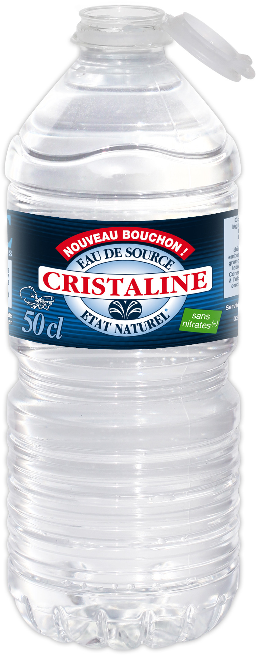 Cristalline eau de source etat naturel - vue 2