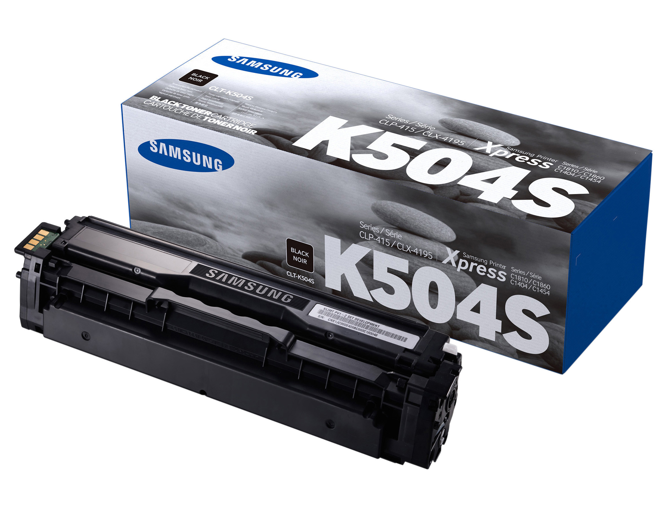 Samsung Toner CLT-K504S SU158A - Noir